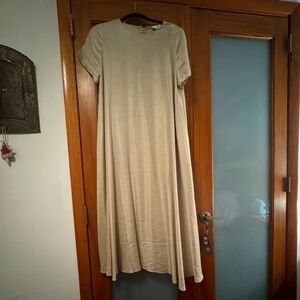Banana Republic Aurelia Viscose-Hemp Maxi Dress